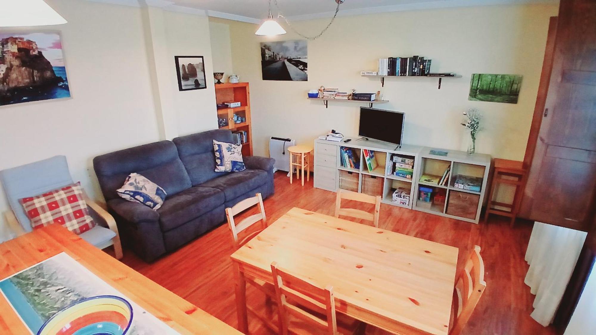 Apartmán Acogedor Bajo Con Terraza Y Vistas Nueva De Llanes Exteriér fotografie